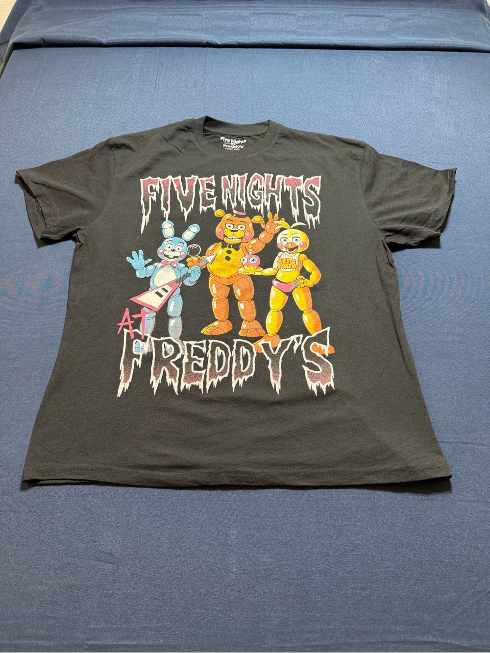 Five Nights at Freddy's 60% Cotton 40% Polyester Toy Animatronics T-Shirt XL